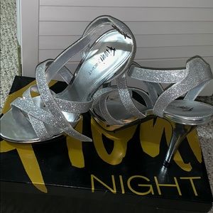 Silver Single Sole Heel